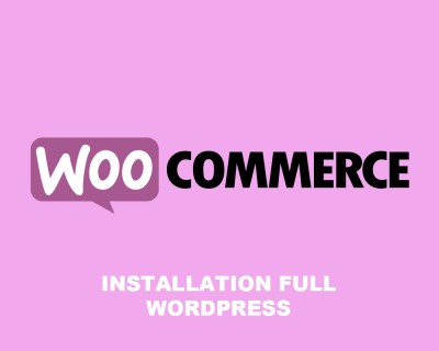 Installation Full Woocommerce